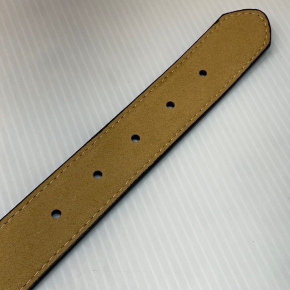 Genuine leather dog collar belt extra-large black color brand new - Picture 5 of 8